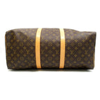 Louis Vuitton Keepall 50 Monogram Boston Bag Brown — view 6
