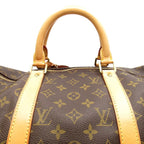 Louis Vuitton Keepall 50 Monogram Boston Bag Brown — view 2