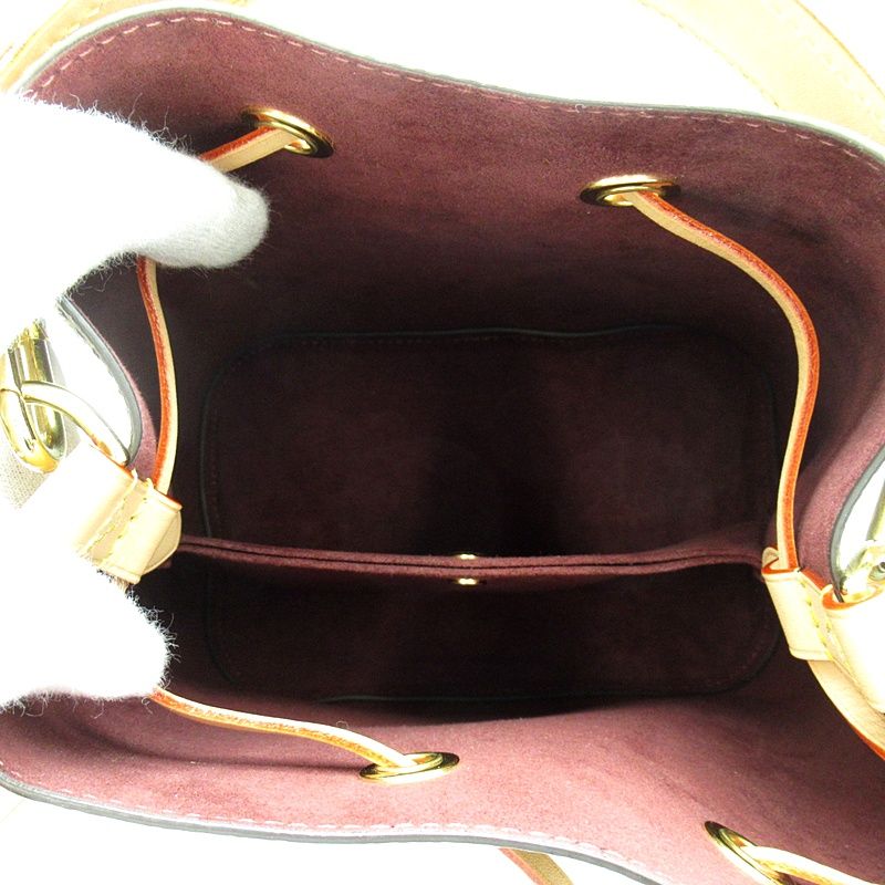 Louis Vuitton Neo Noe BB Monogram Shoulder Bag Brown — view 7