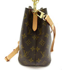 Louis Vuitton Neo Noe BB Monogram Shoulder Bag Brown — view 5