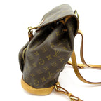 Louis Vuitton Montsouris MM Monogram Backpack Brown — view 3