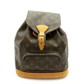 Louis Vuitton Montsouris MM Monogram Backpack Brown
