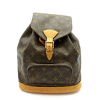 Louis Vuitton Montsouris MM Monogram Backpack Brown