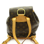 Louis Vuitton Montsouris MM Monogram Backpack Brown — view 4