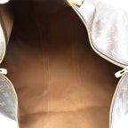 Louis Vuitton Keepall 55 Monogram Boston Bag Brown — view 7