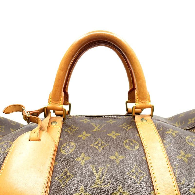 Louis Vuitton Keepall 55 Monogram Boston Bag Brown — view 2