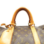 Louis Vuitton Keepall 55 Monogram Boston Bag Brown — view 2