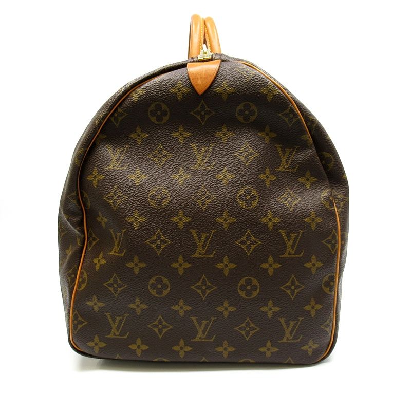Louis Vuitton Keepall 55 Monogram Boston Bag Brown — view 3
