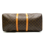Louis Vuitton Keepall 55 Monogram Boston Bag Brown — view 6