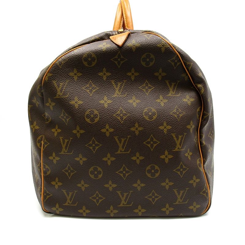 Louis Vuitton Keepall 55 Monogram Boston Bag Brown — view 5