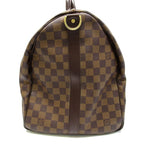 Louis Vuitton Keepall Bandouliere 55 Damier Boston Bag Brown — view 3
