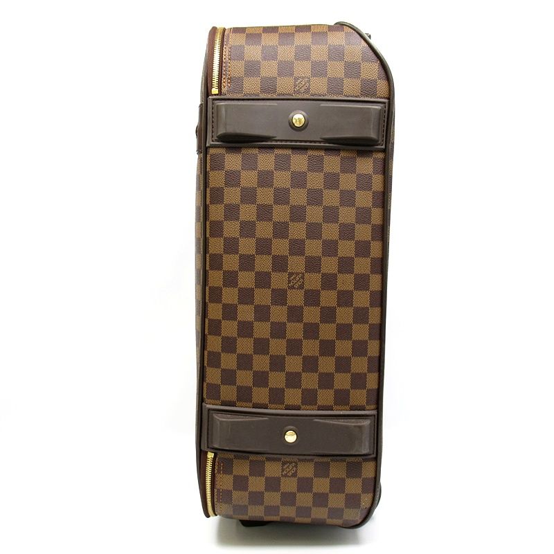 Louis Vuitton Pegase 55 Damier Suitcase Brown Travel — view 3