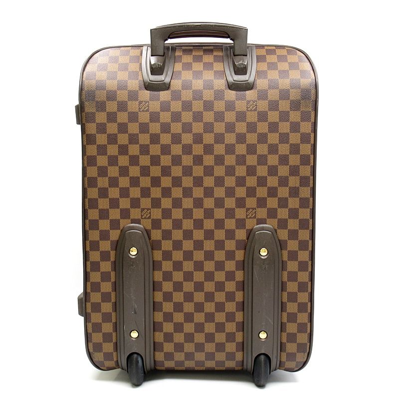 Louis Vuitton Pegase 55 Damier Suitcase Brown Travel — view 4