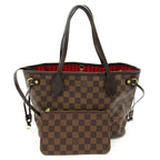 Louis Vuitton Neverfull PM Damier Tote Brown