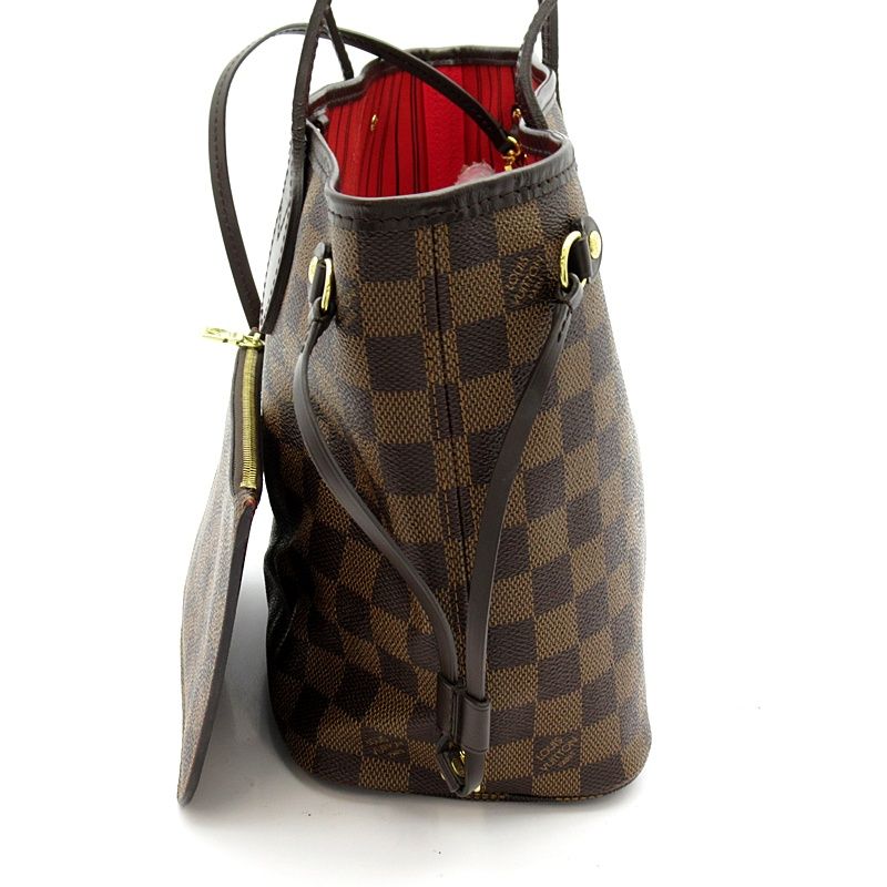 Louis Vuitton Neverfull PM Damier Tote Brown — view 3