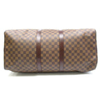 Louis Vuitton Keepall Bandouliere 55 Damier Boston Bag Brown — view 6