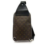 Louis Vuitton Avenue Sling Bag Monogram Macassar Brown — view 4