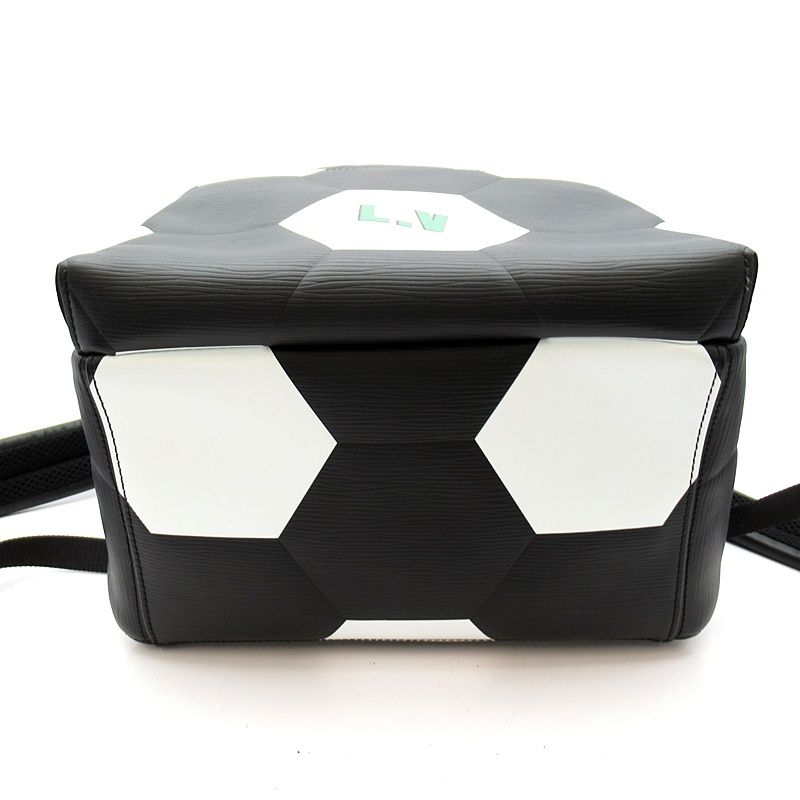 Louis Vuitton Apollo Backpack Epi Black White — view 6