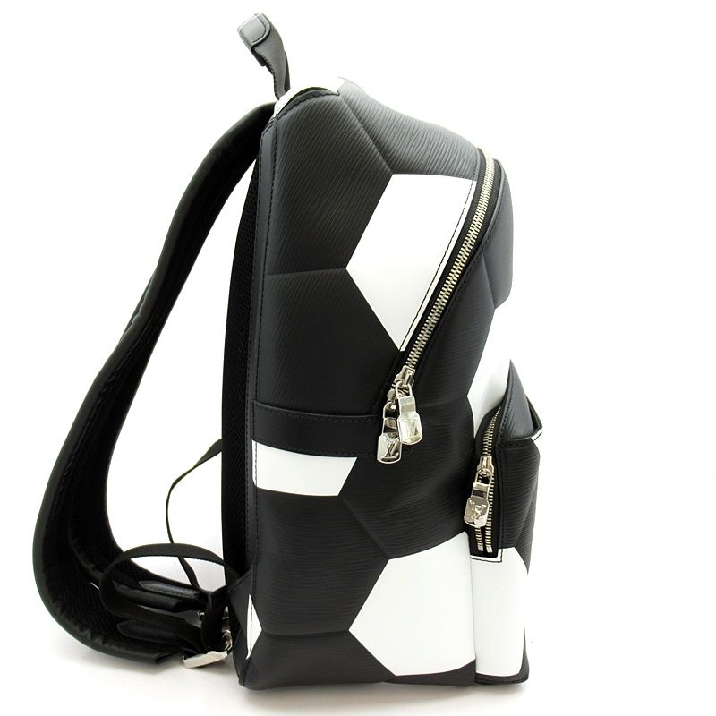 Louis Vuitton Apollo Backpack Epi Black White — view 5