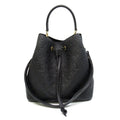 Louis Vuitton Neo Noe MM Monogram Empreinte Shoulder Bag Noir