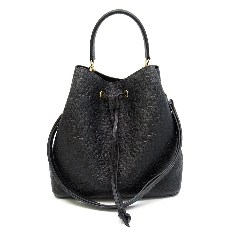Louis Vuitton Neo Noe MM Monogram Empreinte Shoulder Bag Noir