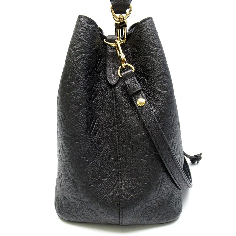 Louis Vuitton Neo Noe MM Monogram Empreinte Shoulder Bag Noir — view 5