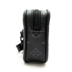Louis Vuitton Pochette Volga Monogram Eclipse Clutch Black — view 3