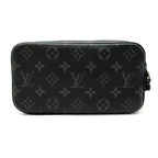 Louis Vuitton Pochette Volga Monogram Eclipse Clutch Black — view 4