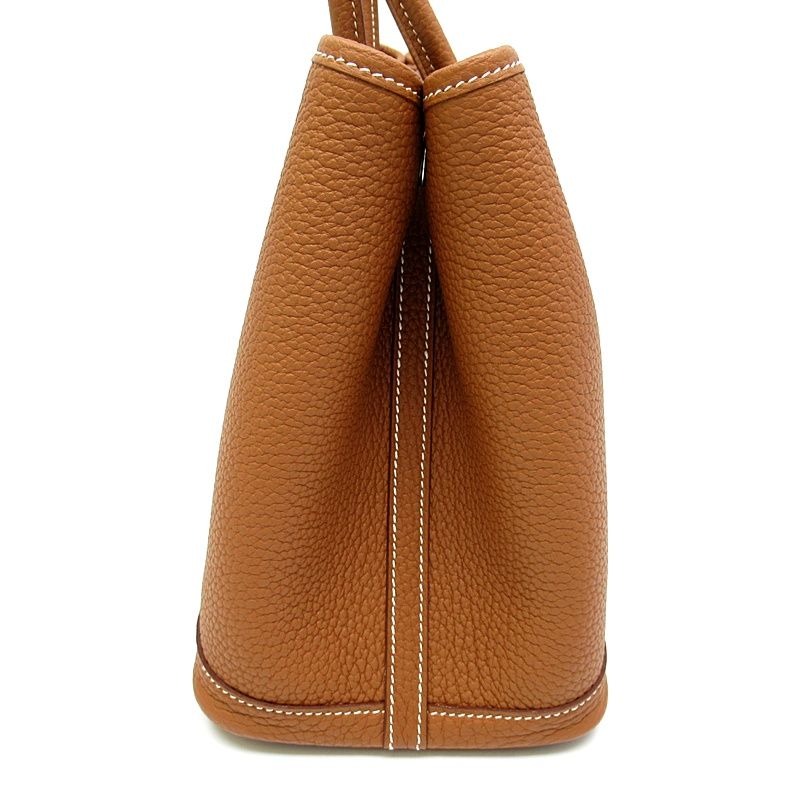 Hermes Garden Party 30 TPM Negonda Tote Gold — view 3