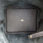 Hermes Picotin Lock MM Taurillon Clemence Handbag Noir — view 7