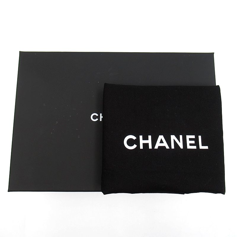 Chanel Quilted Denim Chain Shoulder Bag Cotton Blue — view 9