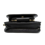Chanel Affinity Mini Chain Wallet Caviar Leather Shoulder Bag Black — view 5