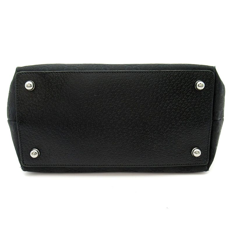 Gucci Mini Tote GG Canvas Black — view 6