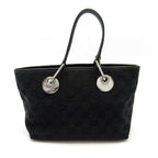 Gucci Mini Tote GG Canvas Black — view 4