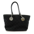 Gucci Mini Tote GG Canvas Black