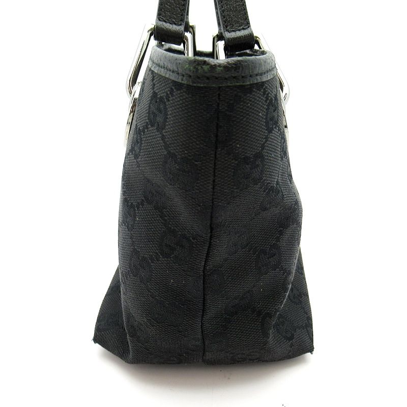 Gucci Mini Tote GG Canvas Black — view 3