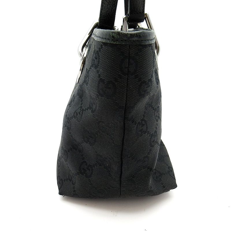 Gucci Mini Tote GG Canvas Black — view 5