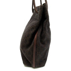 Gucci Tote GG Canvas Leather Brown — view 3