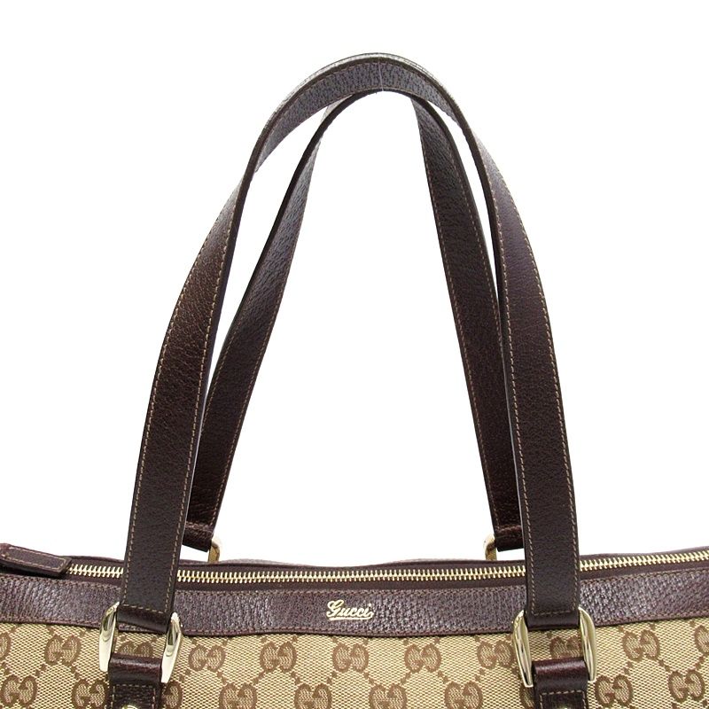 Gucci Tote GG Canvas Brown — view 2