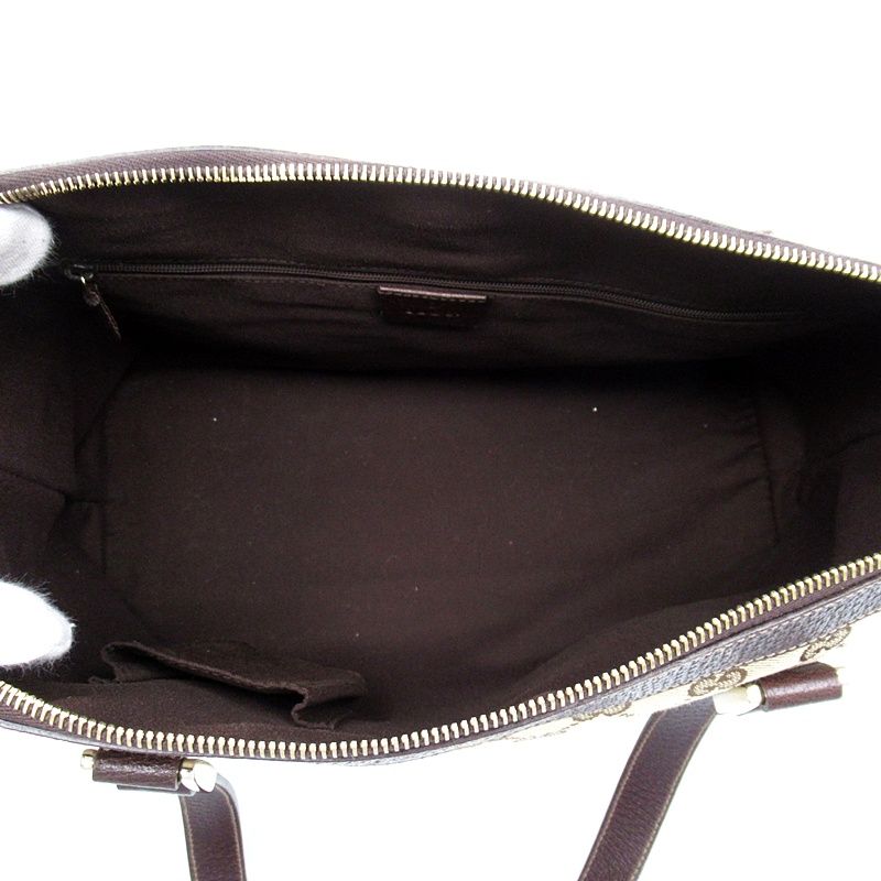 Gucci Tote GG Canvas Brown — view 7