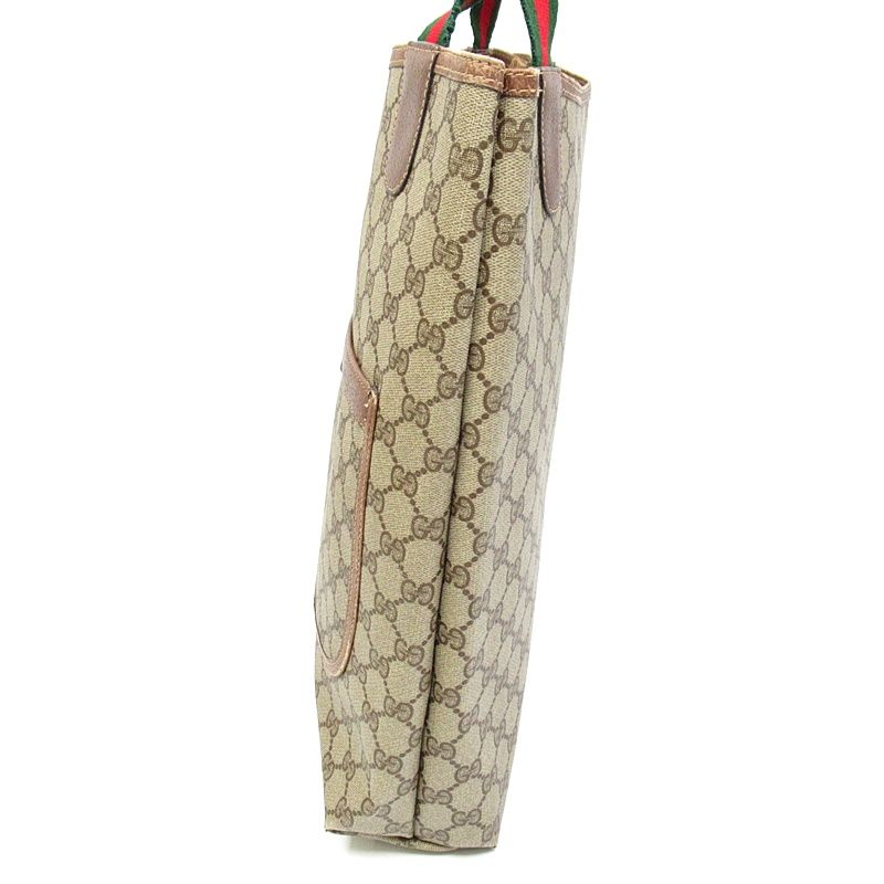Gucci Vintage Sherry Line Tote 39.02.003 Beige — view 3