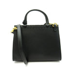 Gucci GG Marmont Top Handle Leather Shoulder Bag Black — view 4