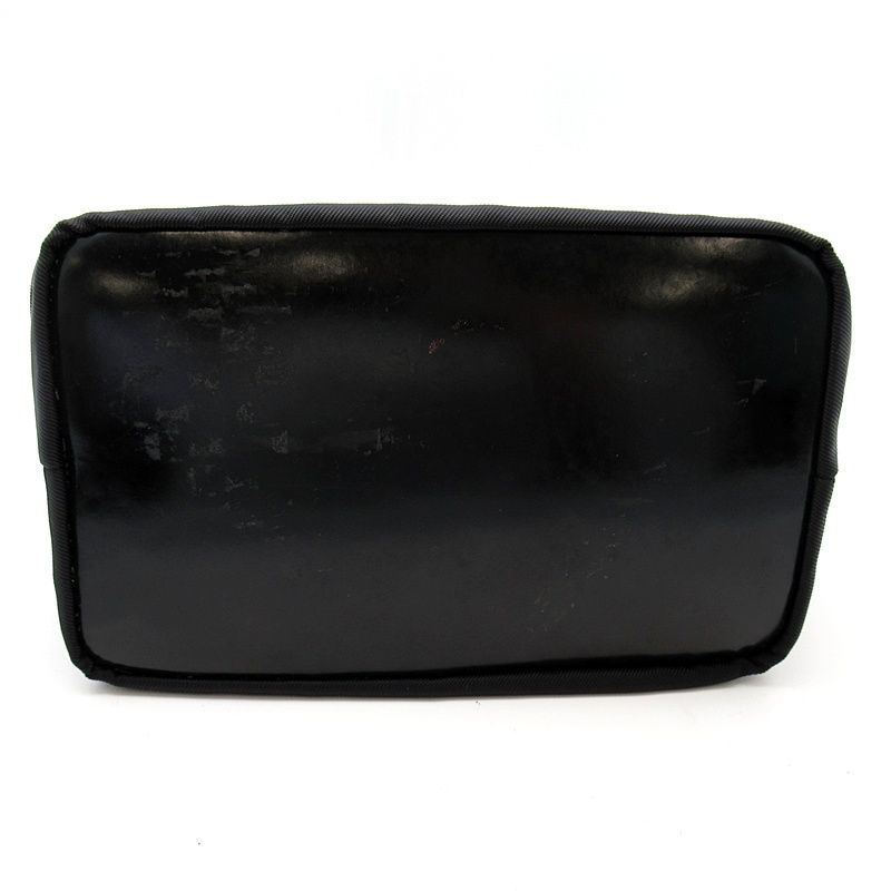 Gucci Bambu Shoulder Bag Nylon Leather Black — view 6