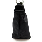 Gucci Bambu Shoulder Bag Nylon Leather Black — view 5