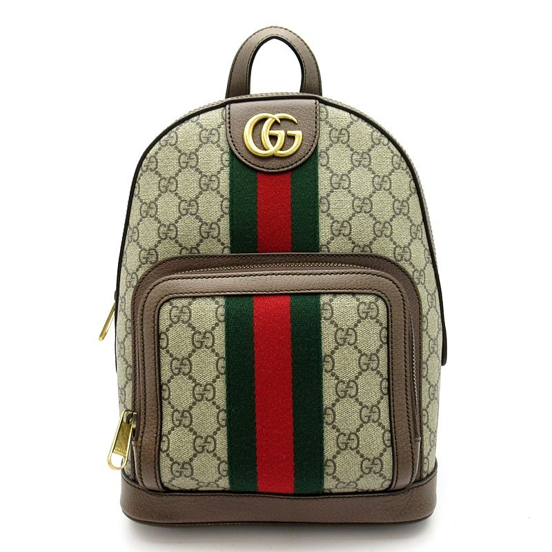 Gucci Ophidia Backpack GG Supreme Beige