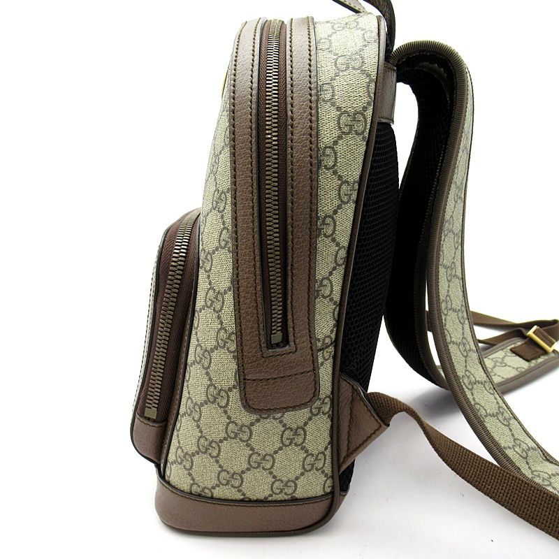 Gucci Ophidia Backpack GG Supreme Beige — view 3