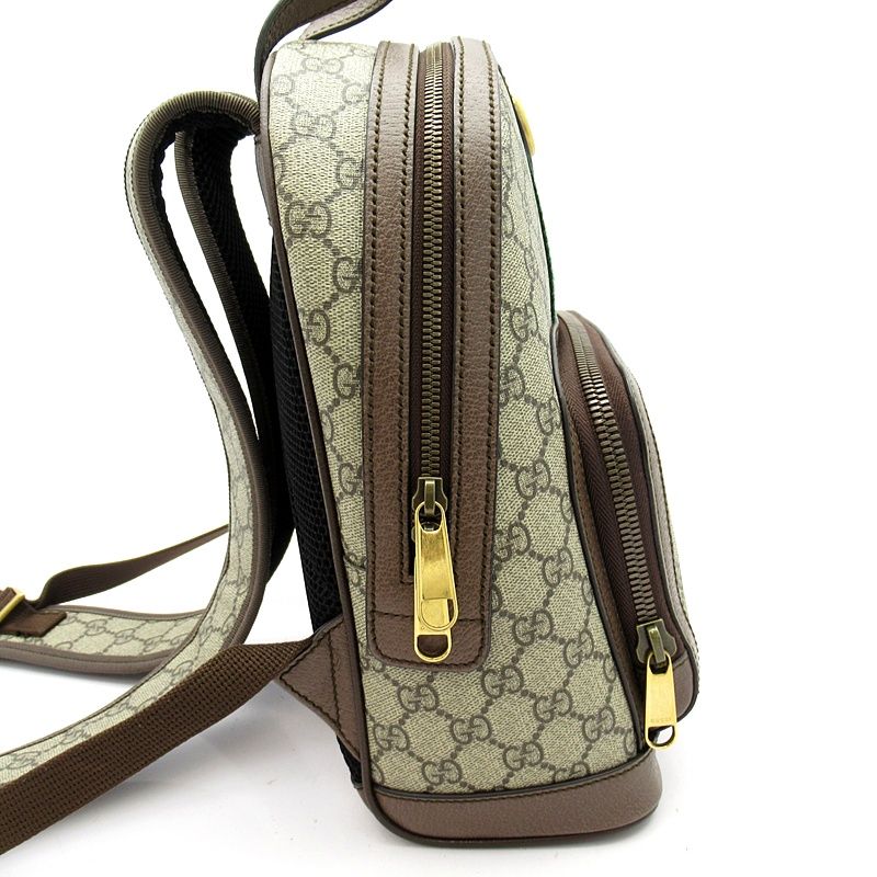 Gucci Ophidia Backpack GG Supreme Beige — view 5