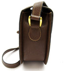 Gucci Bambu Shoulder Bag Leather Brown — view 5
