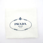 Prada Canapa Tote PM Canvas Handbag Ivory — view 8