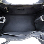 Prada Canapa 2-Way Tote TPM Canvas Navy — view 7